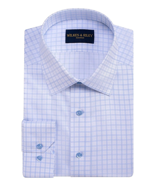 Wilkes & Riley Framed Check Spread Classic Fit